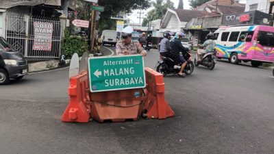 Polres Batu: Arus Lalu Lintas di Kota Batu H+2 Libur Lebaran Terpantau Ramai Lancar