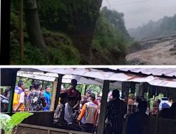 Jembatan Gantung Desa Danawarih Amblas Diterjang Amukan Arus Kali Gung, Bupati Tegal Kucurkan Dana BTT untuk Perbaikan