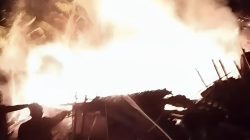 Rumah Milik Janda Lansia Hangus Terbakar di Desa Bangsalsari Jember