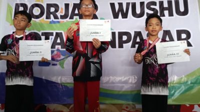 Seleksi Atlet Menuju Tingkat Provinsi Bali,192 Atlet Ikuti PORJAR Wushu Kota Denpasar 2026
