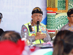 Perkuat Sinergi Jaga Keamanan Nyepi dan Arus Mudik, Korlantas Polri Gelar Polantas Menyapa di Bali