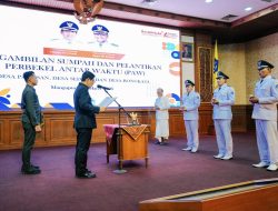 Bupati Badung Adi Arnawa Lantik Perbekel Antar Waktu