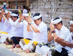Bupati Badung Hadiri Upacara Melaspas Pura Desa Kelod Kekeran Mengwi