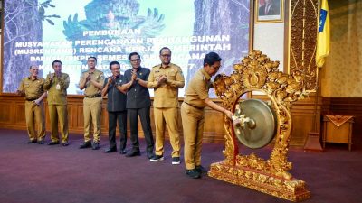 Buka Musrenbang RKPD 2027, Bupati Badung Tekankan Pembangunan Infrastruktur untuk Pariwisata Berkualitas