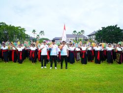 Lepaskan Panah, Wabup dan Ketua DPRD Badung Resmi Buka Porsenijar Badung 2026