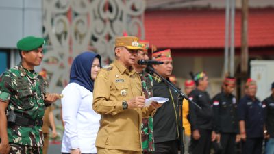 Bupati M. Yamin Sambut Yonif TP 924/Uria Mapas, Energi Baru Perkuat Ketahanan Pangan dan Pembangunan Bartim