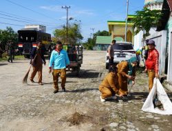 Jelang Idulfitri 2026, Pemkab Barito Timur Gelar Kerja Bakti Bersihkan Masjid