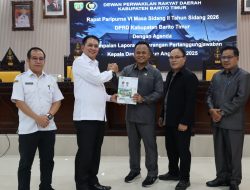 Paripurna DPRD, Bupati Bartim Paparkan LKPJ 2025 dan Arah Pembangunan Berkelanjutan