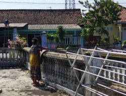 Dikesunyian Malam Hari Mendadak Terdengar Ledakan yang Diduga Rumah Ketua BPD Bago Dibondet OTK