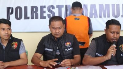 Terduga Pelaku Pengancaman Gunakan Sajam ke Operator SPBU Belang-Belang Ditangkap Satreskrim Polresta Mamuju ‎