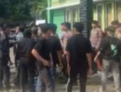 Demo HMI Mamuju di Kantor Kemenag Sulbar Ricuh, Desak Menteri Agama Audit dan Copot Kakanwil Sulbar