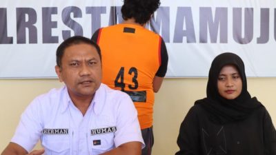 Satreskrim Polresta Mamuju Tangkap Ayah Tiri atas Dugaan Rudapaksa Anak di Bawah Umur