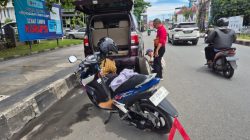 Kendaraan Parkir di Jalan Ditemukan Kempis, Oknum Dishub Samarinda Diduga Terlibat