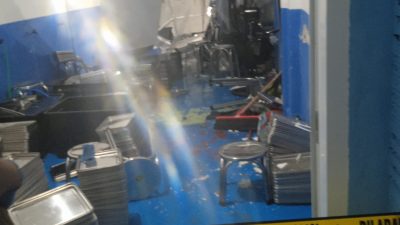 Diduga Kebocoran Gas LPJ SPPG Kandangan Ngawi Meledak