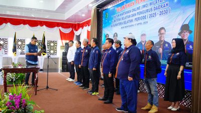 Ketum PP Ikatan Wartawan Online Lantik PW Sumsel dan 5 Kabupaten, Daud Pimpin Ketua Kabupaten Lahat