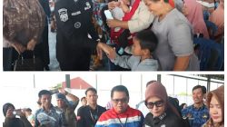 Wabup Lahat Widia Ningsih Hadiri Pasar Murah Masyarakat Beli Sembako Hanya Cukup Uang Rp30 ribu