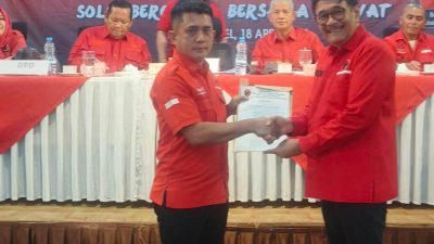 Steven Samrin Girsang Kembali Jabat Ketua DPC PDIP Simalungun Periode 2025-2030