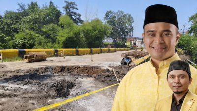 Jembatan Sentong Bondowoso Tutup Total, Pranaya Yuda dan Ady Kriesna Minta Kontraktor Kerja Cepat tapi Tetap Berkualitas