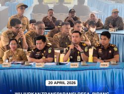 Wujudkan Transparansi Desa, Bidang Datun Kejari Simalungun Gelar Entry Meeting Pendampingan Hukum di Sidamanik