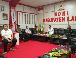 Kadispora Sambangi Sekretariat KONI, Fokus Prestasi dan Pembinaan Atlet Menuju Porprov di Kota Lubuk Linggau