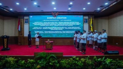 Bupati Badung Lantik 12 Pejabat Pimpinan Tinggi Pratama, Segera Ambil Langkah Strategis Mengacu Visi Misi