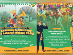 Lebaran Betawi 2026 Digelar di Lapangan Banteng, Dishub DKI Siapkan Rekayasa Lalu Lintas Total