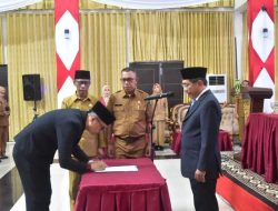 Hendra Aswara Dilantik sebagai Pj Sekda Padang Pariaman, Bupati Tekankan Reformasi Kinerja OPD