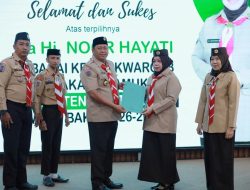 Hj. Noor Hayati Bahrul Ilmi Terpilih sebagai Ketua Kwarcab Batola