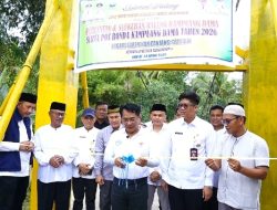 Bupati JKA Resmikan Jembatan Rajang, Akses Vital Warga VII Koto Kembali Normal