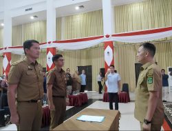 Serah Terima Sekda Padang Pariaman, Pemkab Tekankan Penguatan Sinergi Pembangunan