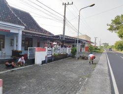 Dengan Keterbatasan Anggaran, Desa Budug Kecamatan Kwadungan, Ngawi, Lakukan Kerja Bakti