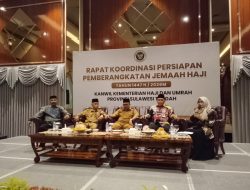 Kemenhaj Sulteng Gelar Rakor Persiapan Keberangkatan Haji 2026