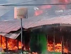 Diduga Korsleting Arus Pendek Listrik, Ponpes Hidayatullah di Mamuju Kota Terbakar