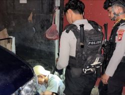 Patmor Polresta Mamuju Berhasil Amankan Terduga Pelaku Tabrak Lari yang Sembunyi di Lorong Pasar Baru