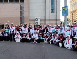 Jemaah Haji Kloter BDJ 03 Ziarah ke Jannatul Ma’la dan Masjid Jin di Kota Makkah