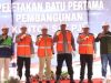 Kapolda Sulbar Lakukan Peletakan Batu Pertama Pembangunan Kantor PJR di Kalukku