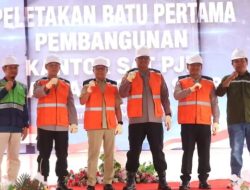 Kapolda Sulbar Lakukan Peletakan Batu Pertama Pembangunan Kantor PJR di Kalukku