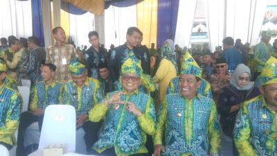 Bupati dan Wabup Tabalong Hadir Dipuncak Hari Jadi ke-74 Kabupaten HSU