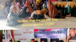 Sekitar 200 Hektar Lahan Milik Masyarakat Banjarsari  Diduga Diserobot PT BGG, Siap Duduki Kementerian ESDM