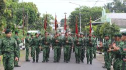 Acara Tradisi Penyambutan Warga Baru Yonif 515 UTY/9/2 Kostrad