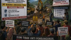 PT Kiesha Anugerah Prima Menang Tender Jalan Rp73,9 Miliar di Mahulu, Selisih Penawaran Kembali Jadi Sorotan