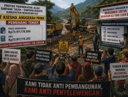 PT Kiesha Anugerah Prima Menang Tender Jalan Rp73,9 Miliar di Mahulu, Selisih Penawaran Kembali Jadi Sorotan