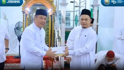 Wakil Gubernur Sumsel Cik Ujang Safari Jumat di Masjid Al-Ikhlas Palembang,
