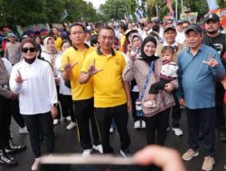 Kapolda Sumsel Irjen Pol Sandi Nugroho Resmikan Car Free Day Lahat, Perkuat Sinergi Dukung Program Prioritas Nasional