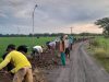 Dusun Barahan Desa Banjaransari, Ngawi, Lakukan Giat Kerja Bakti