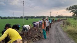 Dusun Barahan Desa Banjaransari, Ngawi, Lakukan Giat Kerja Bakti