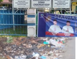 Warga Lahat Soroti Jasa Pengelolaan Sampah Dianggarkan APBD Tahun 2025 dan 2026 Rp5 Miliar Tumpukan Sampah Bau Busuk di Pinggir Jalan Baru