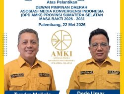 Gubernur Sumsel Herman Deru Menerima Audensi Pengurus AMKI Sumsel, 17 Kabupaten/Kota besok Menerima Mandat