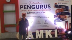 Ketua AMKI Lahat Bambang MD Resmi Dilantik bersama AMKI Pengurus Sumsel