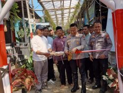 Wujudkan Aksesibilitas dan Kesejahteraan Warga,  Polres Batu Resmikan Jembatan Merah Putih Presisi